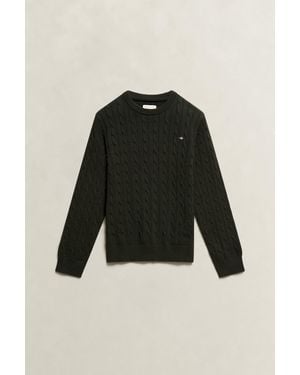 GANT Teens Teen Boys Shield Jumper Dark Moss - Black