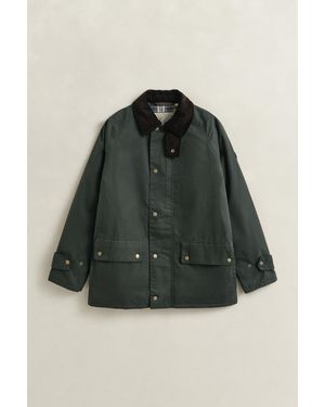 GANT Waxed Barn Jacket Woody - Green