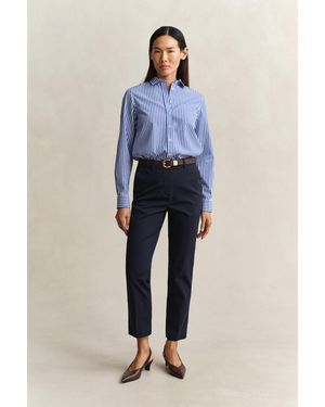GANT Slim Fit Slacks Evening - Blue