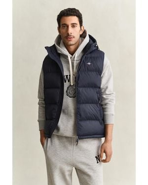 GANT Active Cloud Vest Evening - Blue