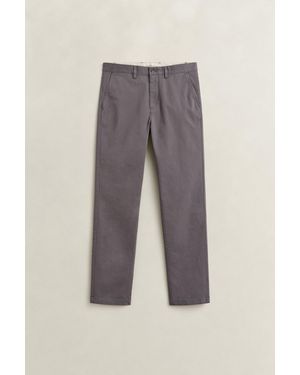 GANT Regular Fit Comfort Chinos - Grey