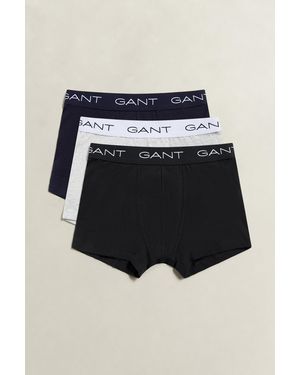 GANT Teens Teen Boys 3-Pack Mixed Boxer Briefs - Black
