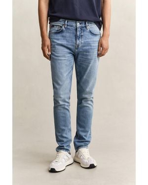 GANT Slim Fit Jeans Semi Worn In - Blue