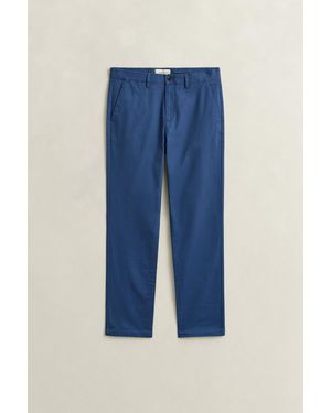 GANT Regular Fit Smart Chinos - Blue