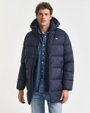 GANT Active Cloud Mid Length Jacket - Blue