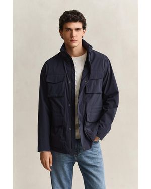 GANT Lightweight Jacket Evening - Blue