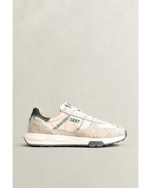GANT Youtron Suede Trainers - Natural