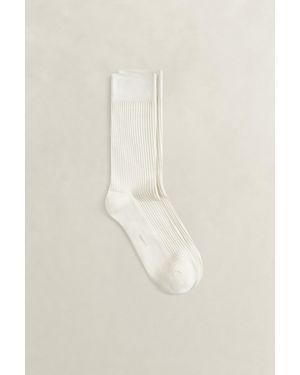 GANT Waffle Textured Socks Cream - Natural