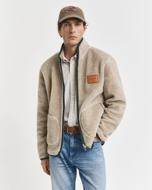 GANT Wool Fleece - Natural
