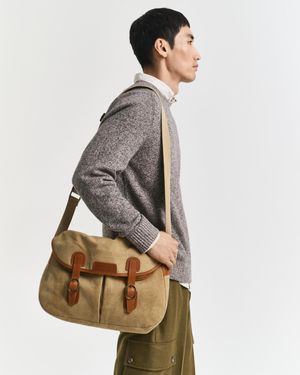 GANT Washed Canvas Fishing Bag - Natural