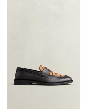 GANT Lozham Laced Loafers Dark - Brown