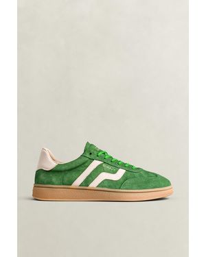 GANT Cuzmo Suede Trainers - Green