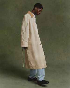 GANT Lightweight Cotton Coat - Green