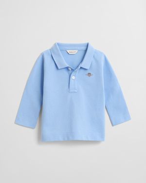 GANT Kids Baby Shield Piqué Rugger - Blue