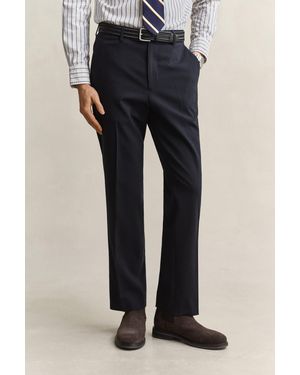 GANT Travel Suit Trousers Evening - Black