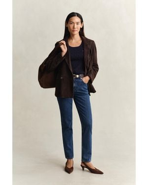 GANT Slim Jeans Mid - Blue