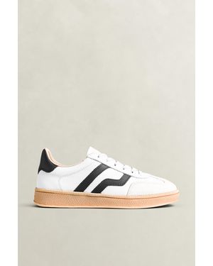 GANT Cuzima Leather Trainers - White