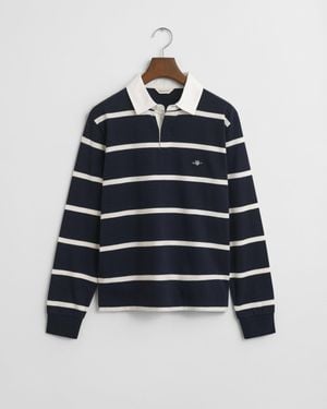 GANT Teens Teens Shield Striped Rugger - Blue