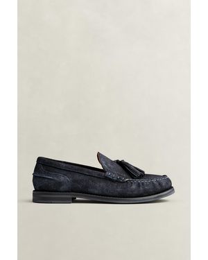 GANT Gracelyn Suede Loafers Marine - Blue