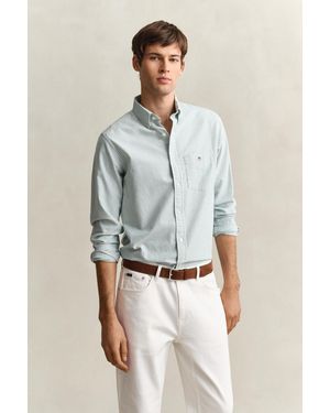 GANT Banker Stripe Classic Oxford Shirt - Multicolour
