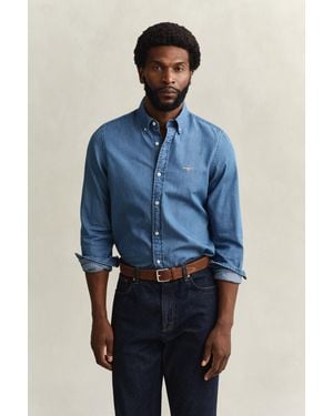 GANT Slim Fit Shirt - Blue