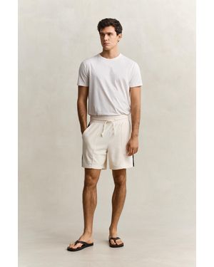 GANT Terry Cloth Shorts - Natural