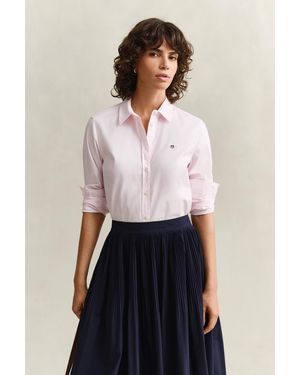 GANT Stretch Oxford Shirt Light - White