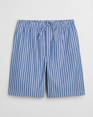 GANT Striped Pyjama Shorts - Blue