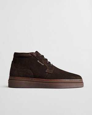 GANT Kinzoon Mid Boots Dark - Brown