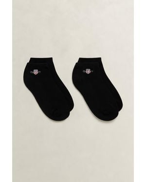 GANT Teens Teen Boys 3-Pack Trainer Socks - Black