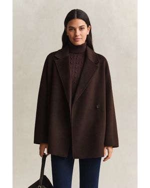 GANT Handstitched Belted Jacket Deep - Black