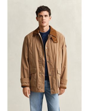 GANT Field Decker Jacket Warm - Natural
