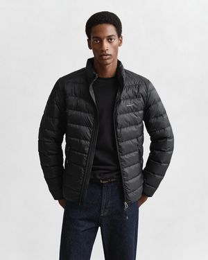 GANT Light Down Padded Jacket - Black