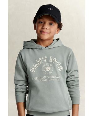 GANT Teens Shield Cap - Grey