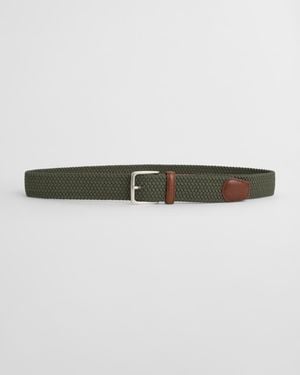 GANT Braided Elastic Belt - Multicolour