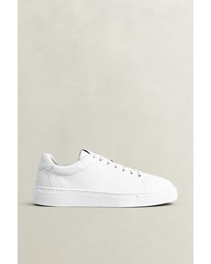 GANT Mcjulien Leather Trainers - White