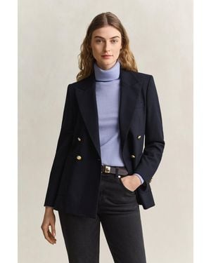 GANT Slim Fit Club Blazer - Blue