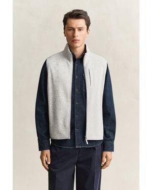GANT Fleece Vest - Blue