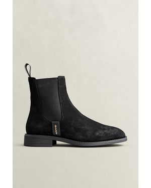GANT Fayy Suede Boots - Black