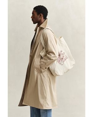 GANT Canvas Tote Bag Cream - Natural
