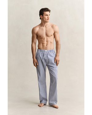GANT Striped Pyjama Trousers University - Blue