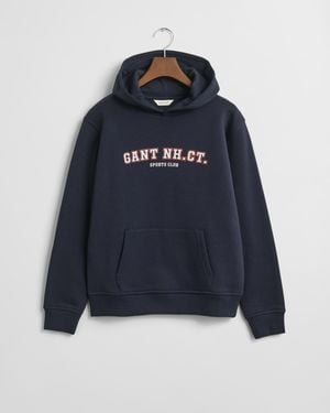 GANT Teens Teens Graphic Hoodie - Blue