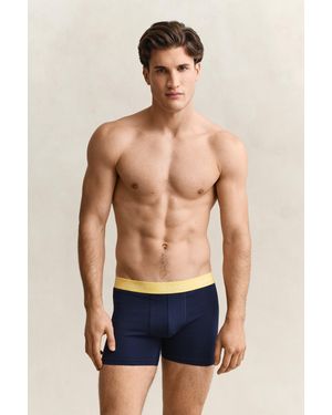 GANT 3-Pack Boxer Briefs Marine - Blue