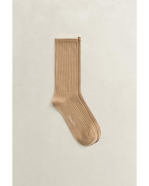 GANT Merino Wool Blend Socks Warm - Natural