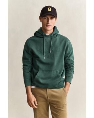GANT Graphic Hoodie - Green
