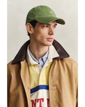GANT Shield Cotton Twill Cap - Blue