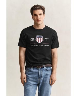 GANT Archive Shield T-Shirt - Black