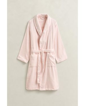 GANT Home Decor Embroidered Robe - Pink