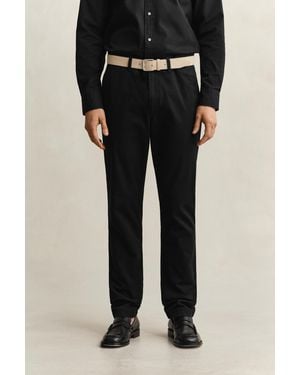 GANT Slim Fit Classic Chinos - Natural