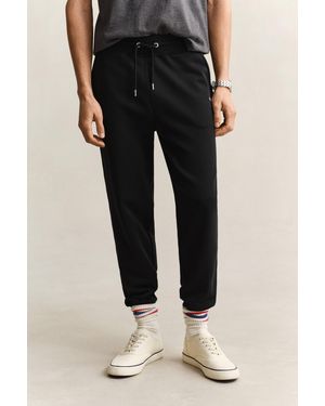 GANT Shield Joggers - Black